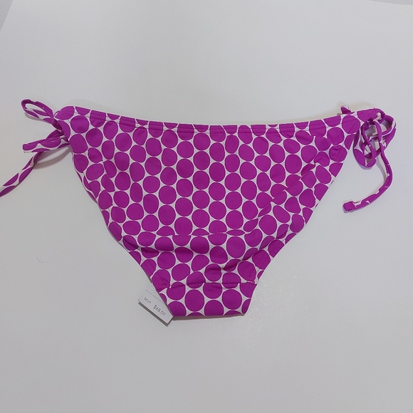 Echo Purple Polka Dot Bikini Bottoms - Picture 3 of 11